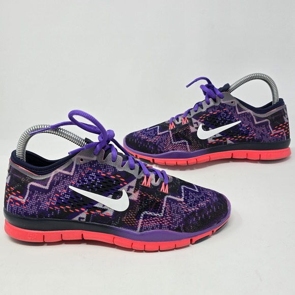 Nike Shoes - Nike Free 5.0 TR Fit 4 Womens Training Shoes Purple Pink 629832-402 Size 6.5